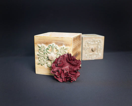 Girocollo rosa bordeaux