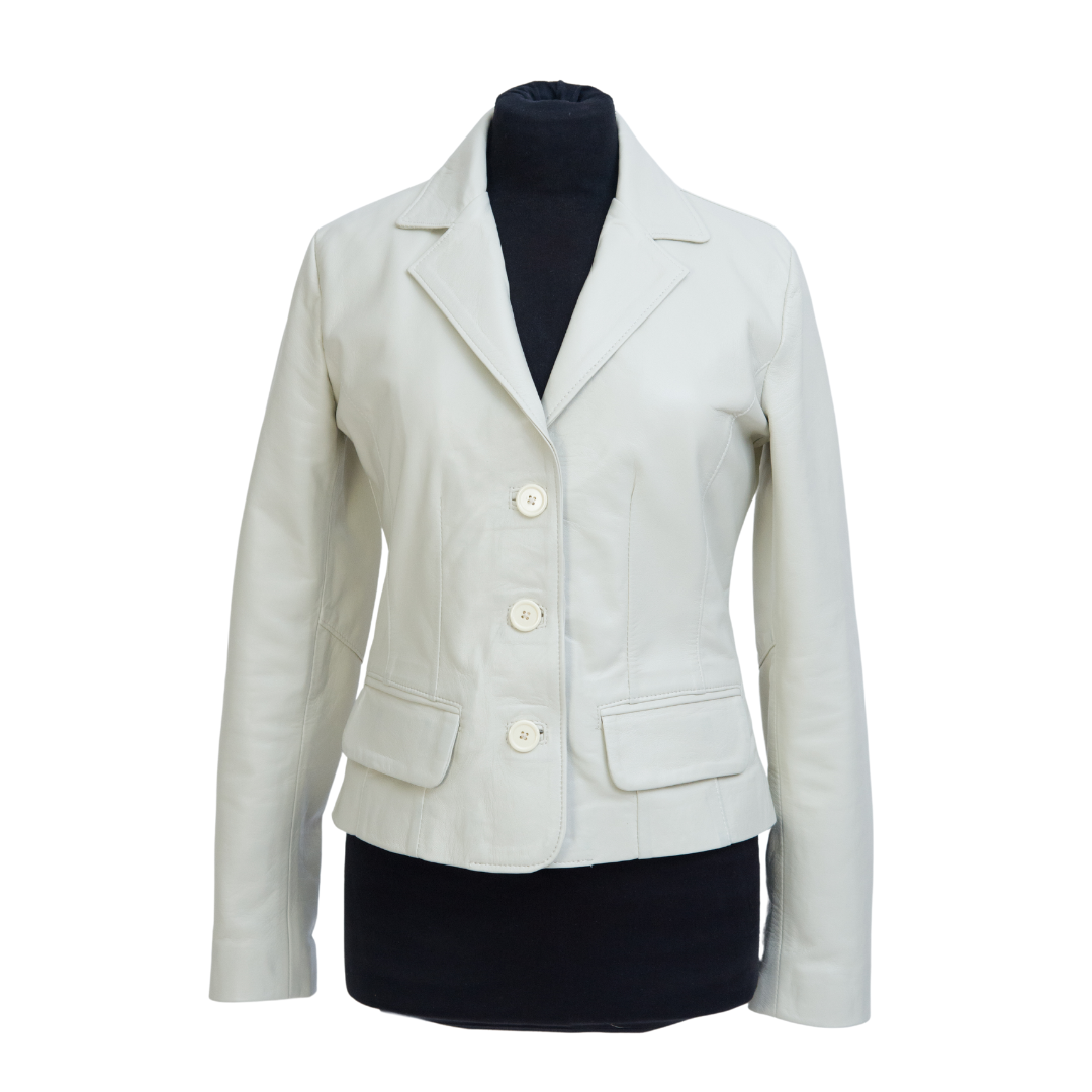 Tailleur Bianco Latte Donna