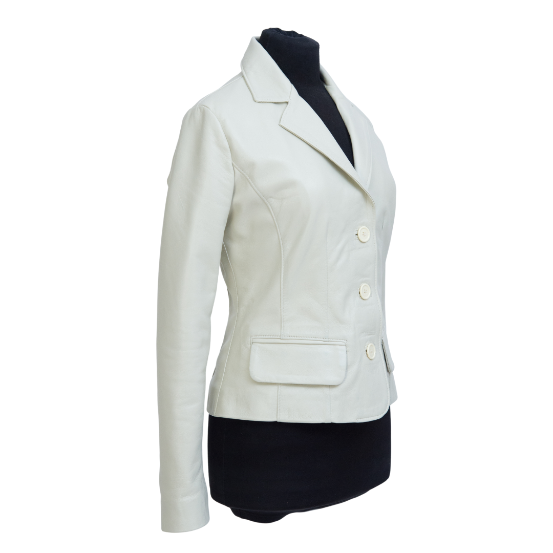 Tailleur Bianco Latte Donna