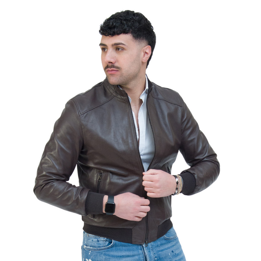 Bomber Testa di Moro Uomo