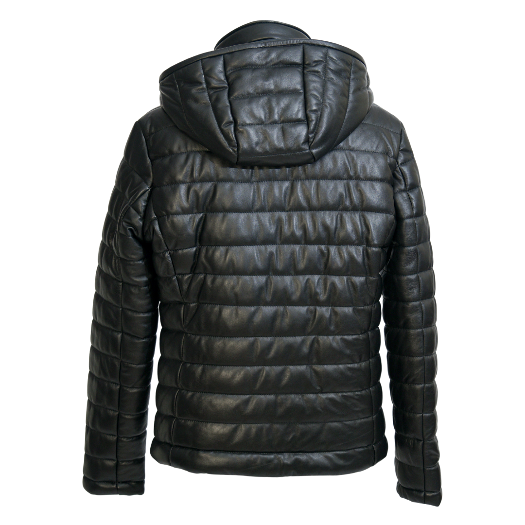 Piumino con cappuccio Nero Uomo