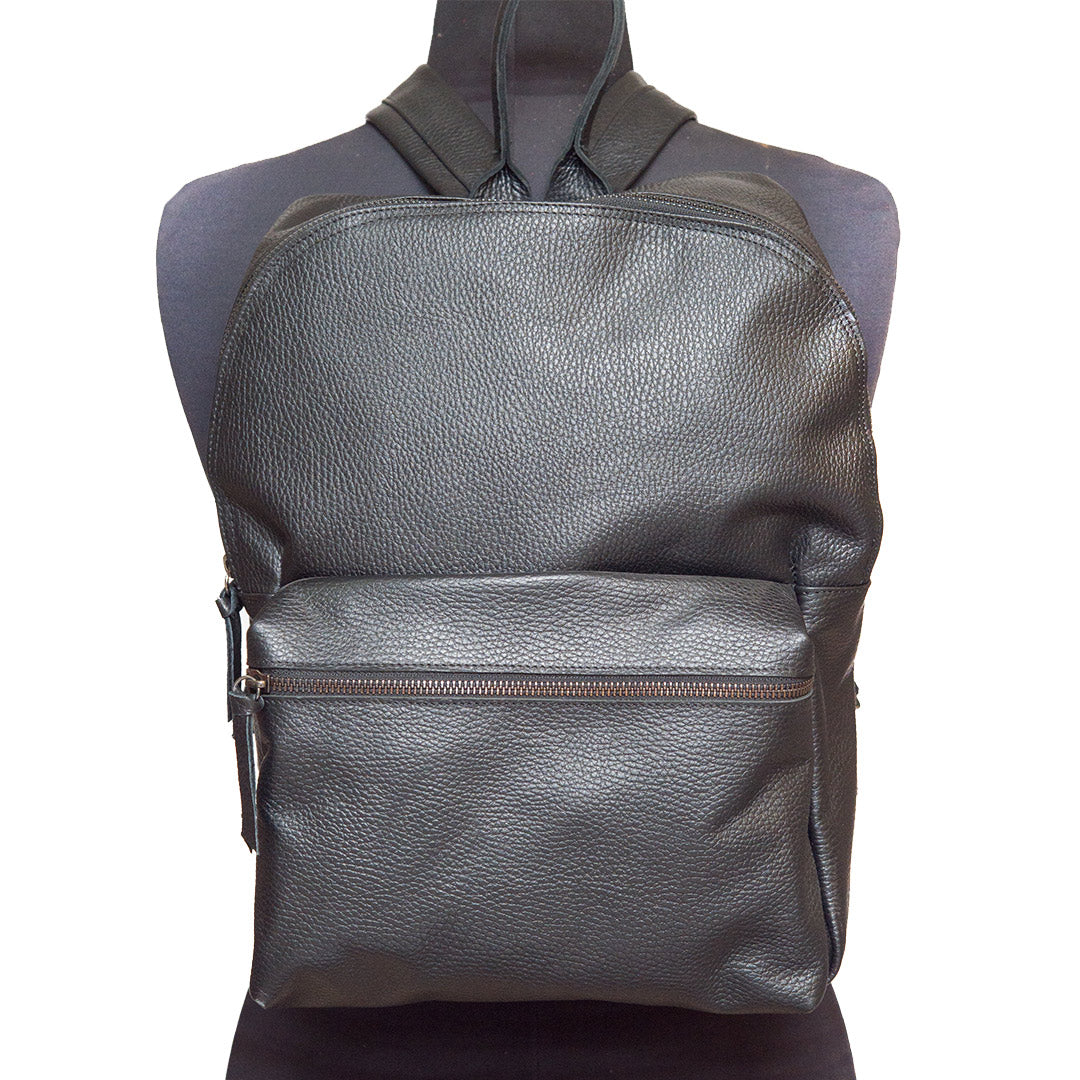 Zaino di Pelle Classic Total Black